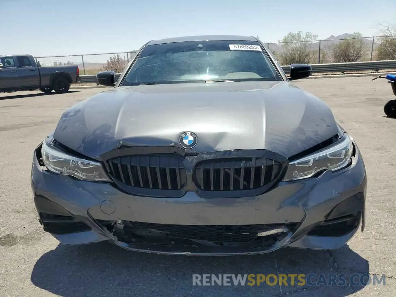 5 fotografías del automóvil dañado 3MW5R1J0XM8B95808 BMW 3 SERIES 2021