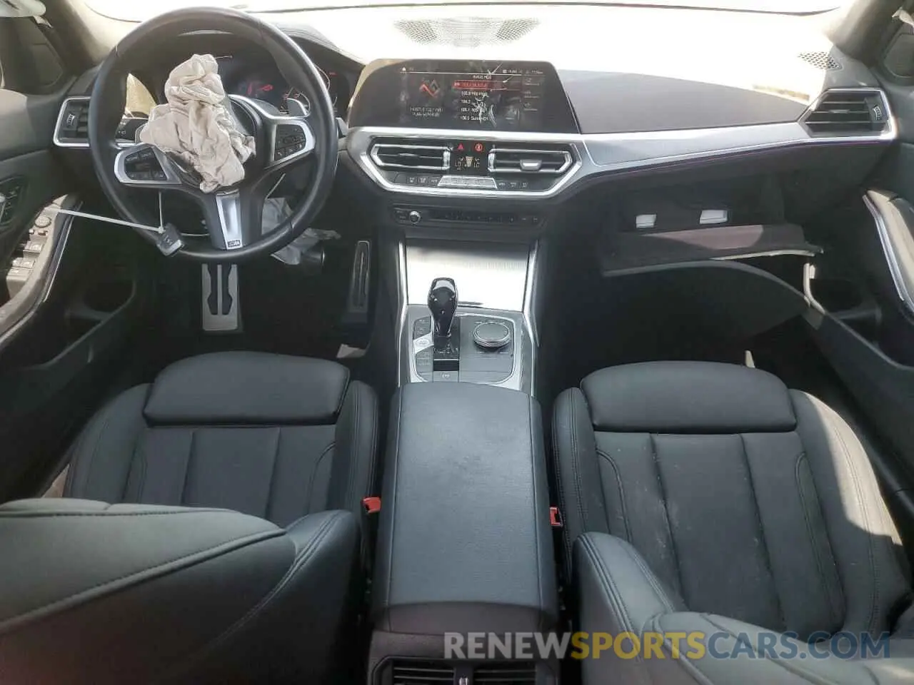 8 fotografías del automóvil dañado 3MW5R1J0XM8B95808 BMW 3 SERIES 2021