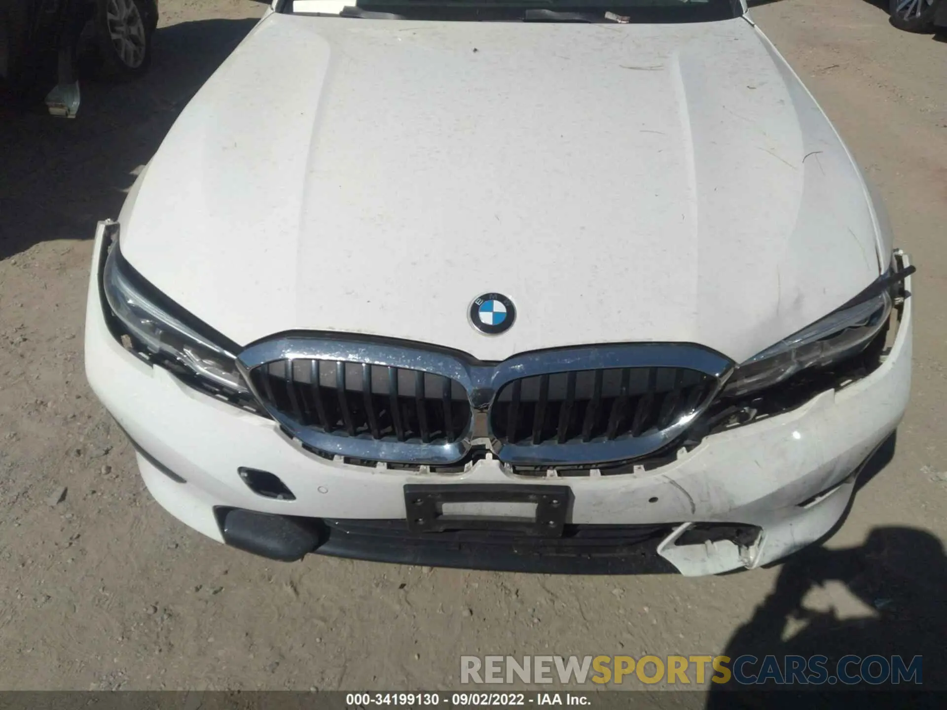 6 fotografías del automóvil dañado 3MW5R7J01M8B52171 BMW 3 SERIES 2021