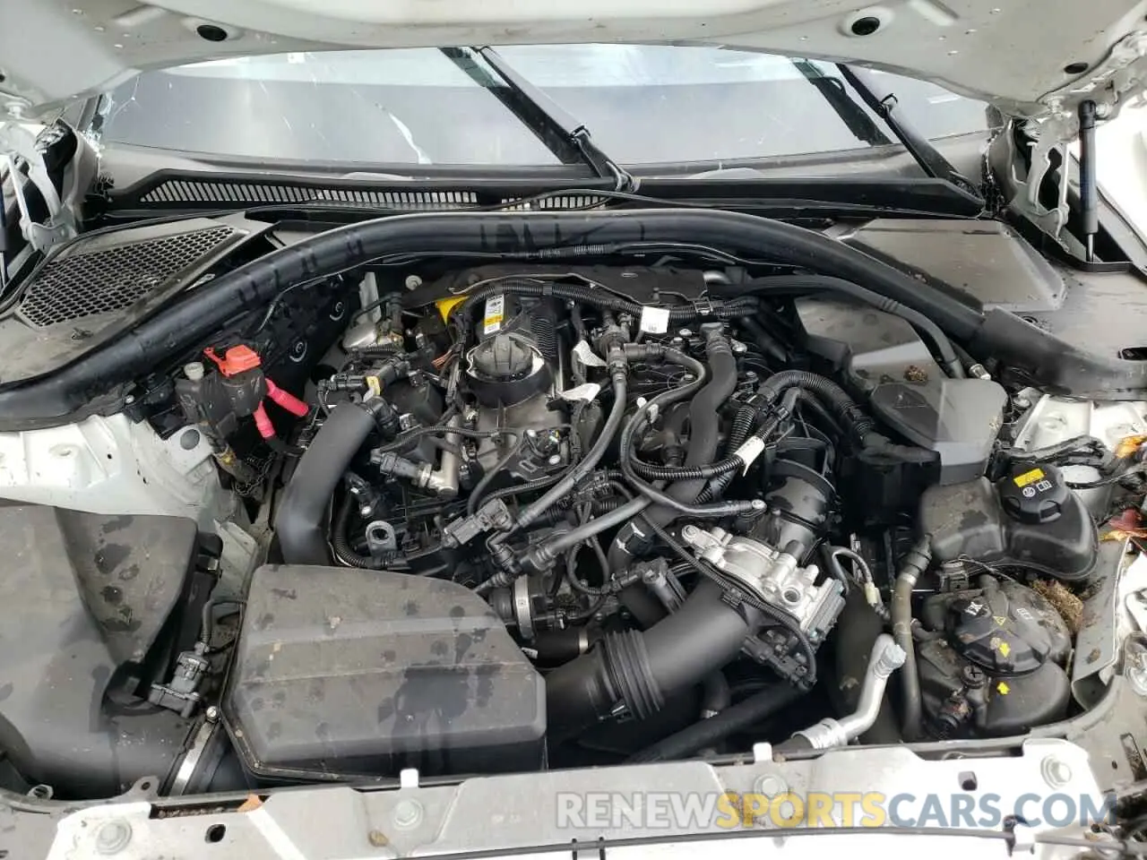7 fotografías del automóvil dañado 3MW5R7J01M8B56138 BMW 3 SERIES 2021