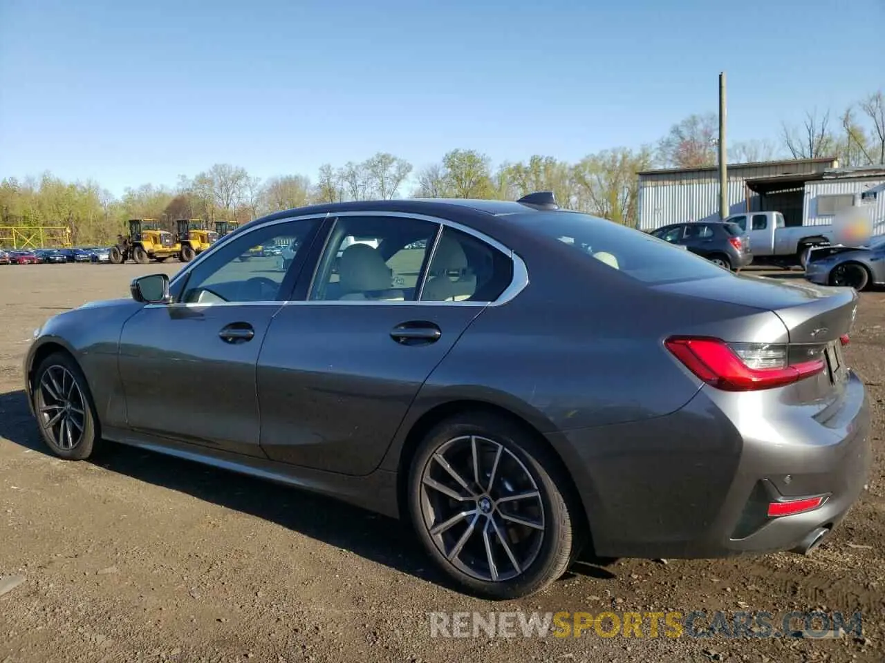 2 fotografías del automóvil dañado 3MW5R7J01M8B96851 BMW 3 SERIES 2021