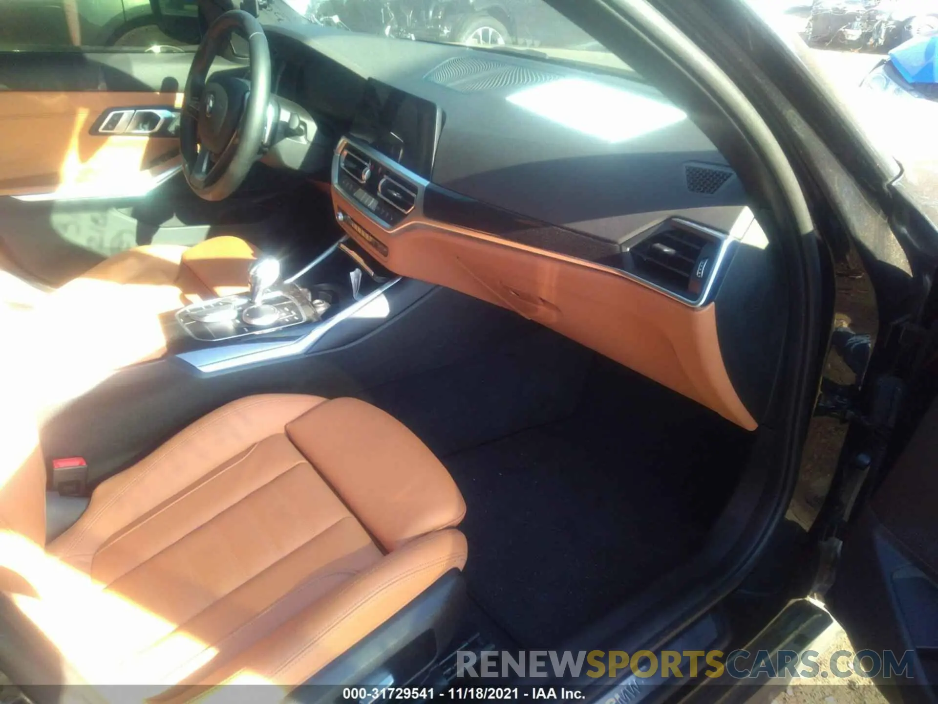 5 fotografías del automóvil dañado 3MW5R7J01M8C02907 BMW 3 SERIES 2021