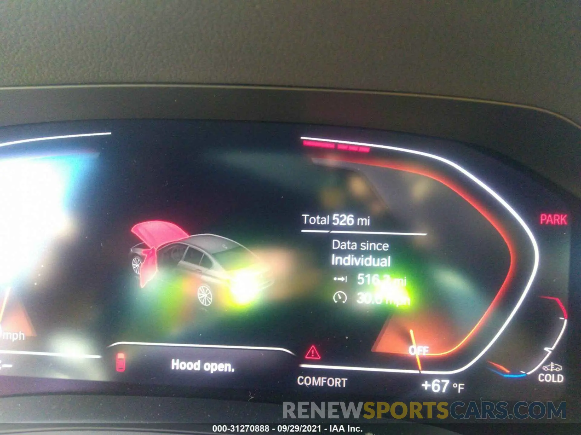 7 fotografías del automóvil dañado 3MW5R7J01M8C18623 BMW 3 SERIES 2021