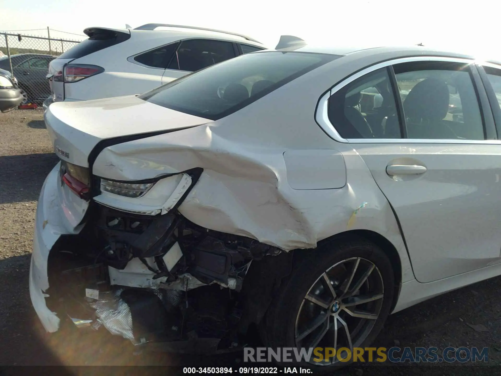 6 fotografías del automóvil dañado 3MW5R7J03M8B48333 BMW 3 SERIES 2021