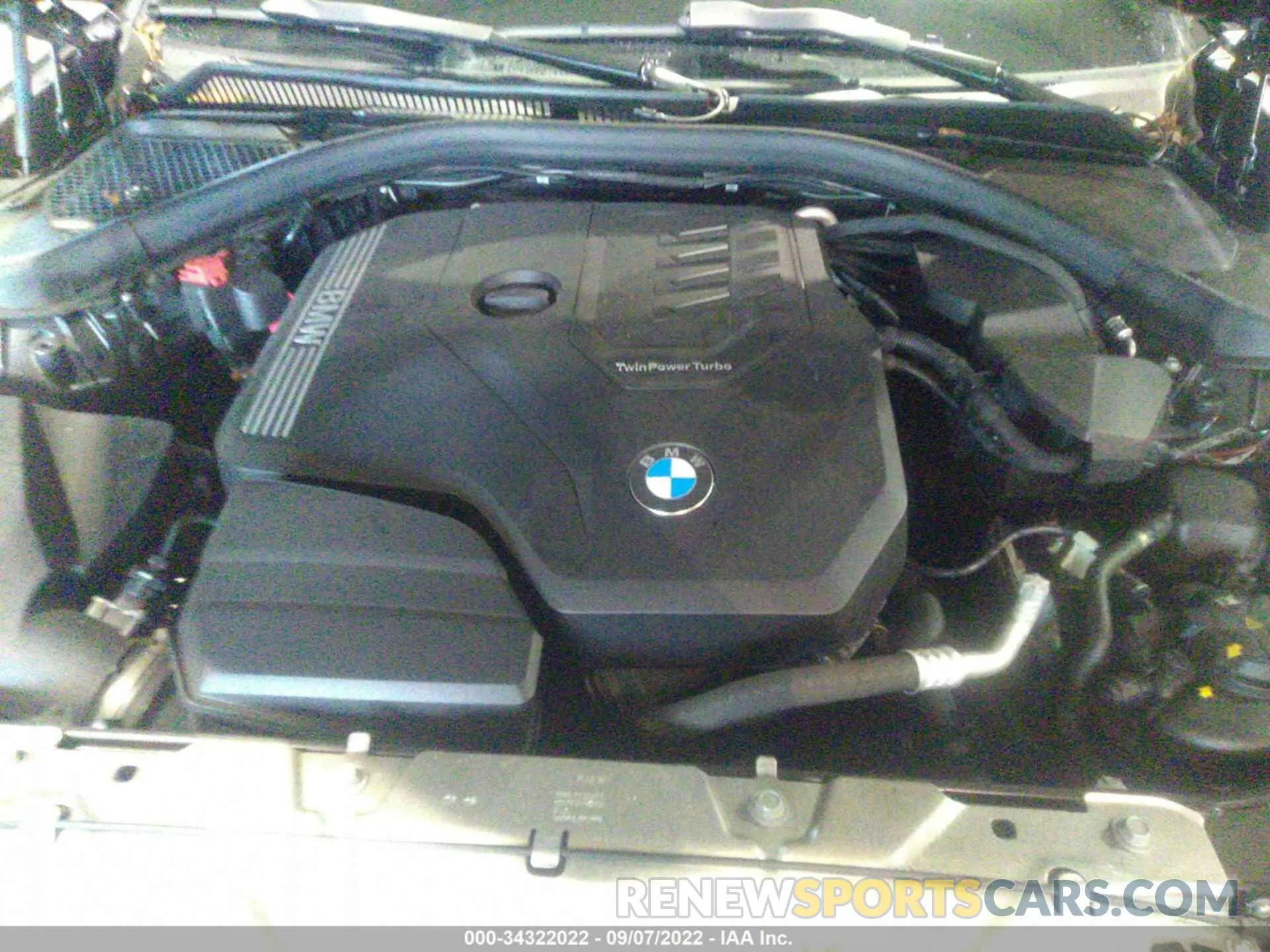 10 fotografías del automóvil dañado 3MW5R7J03M8B53239 BMW 3 SERIES 2021