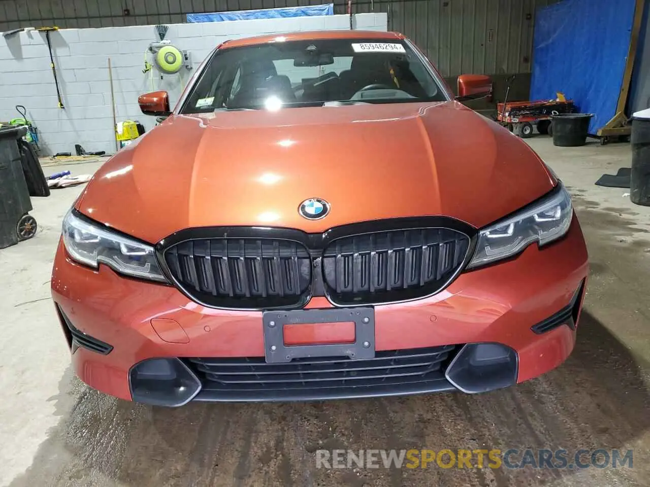 5 fotografías del automóvil dañado 3MW5R7J03M8C04352 BMW 3 SERIES 2021