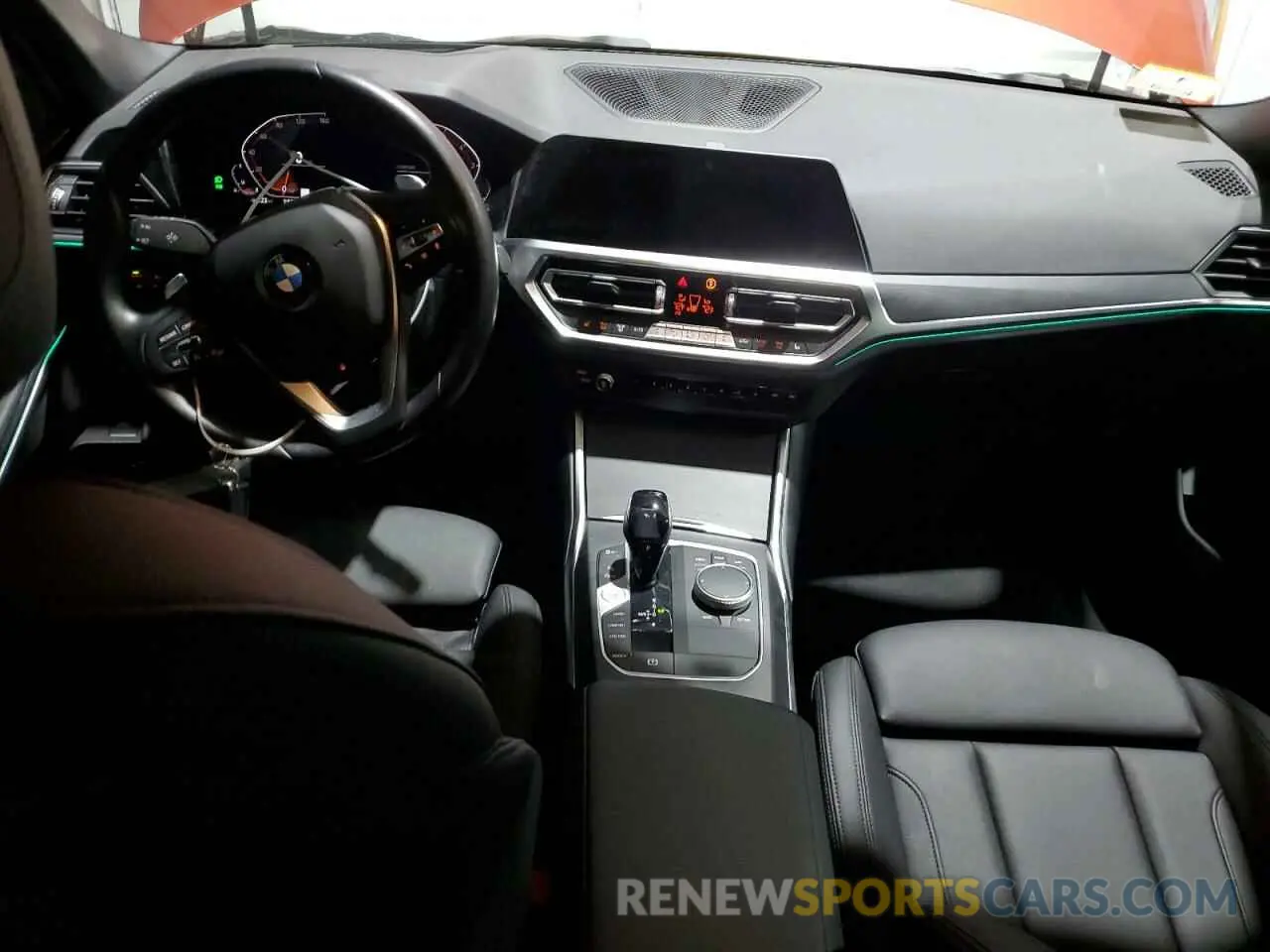 8 fotografías del automóvil dañado 3MW5R7J03M8C04352 BMW 3 SERIES 2021