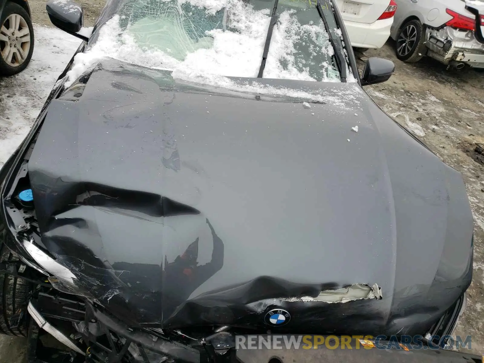 7 fotografías del automóvil dañado 3MW5R7J04M8B61298 BMW 3 SERIES 2021