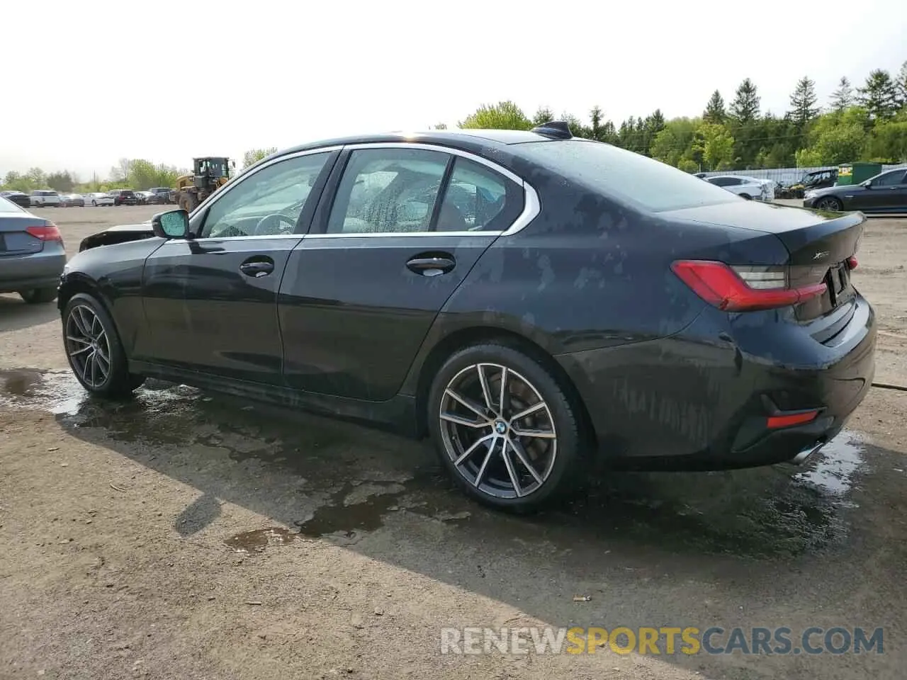 2 fotografías del automóvil dañado 3MW5R7J04M8B73239 BMW 3 SERIES 2021