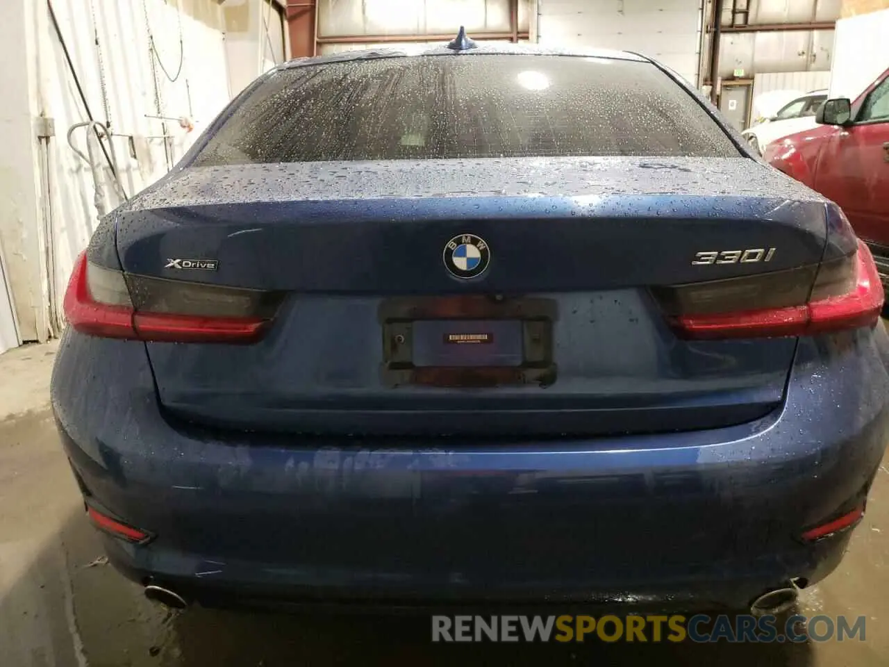 6 fotografías del automóvil dañado 3MW5R7J05M8B65599 BMW 3 SERIES 2021