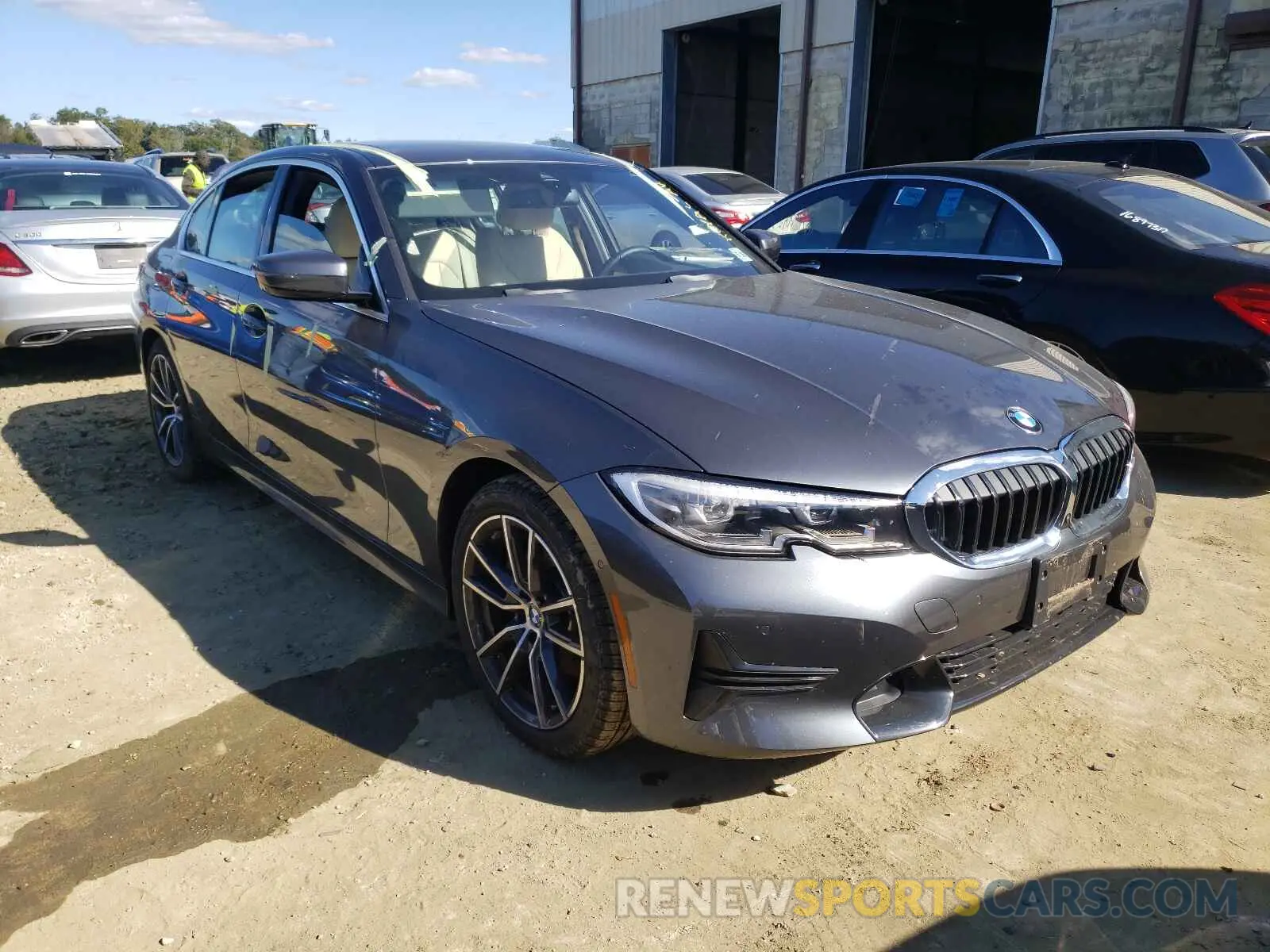 1 fotografías del automóvil dañado 3MW5R7J05M8B83164 BMW 3 SERIES 2021