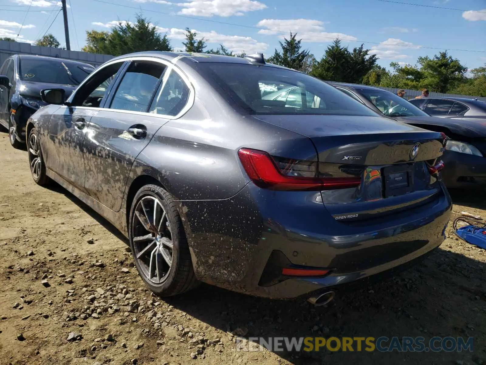 3 fotografías del automóvil dañado 3MW5R7J05M8B83164 BMW 3 SERIES 2021