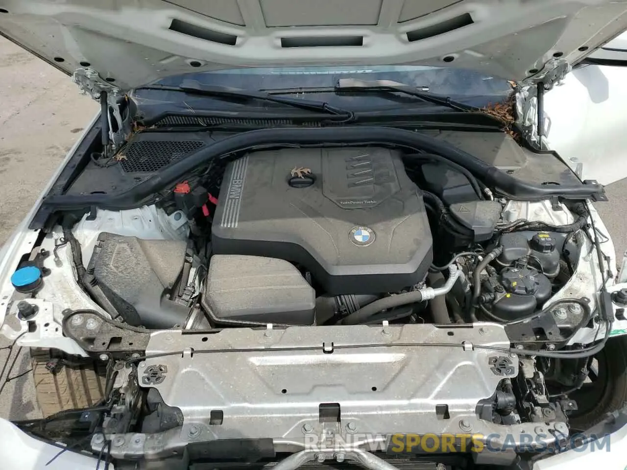 11 fotografías del automóvil dañado 3MW5R7J05M8B98568 BMW 3 SERIES 2021