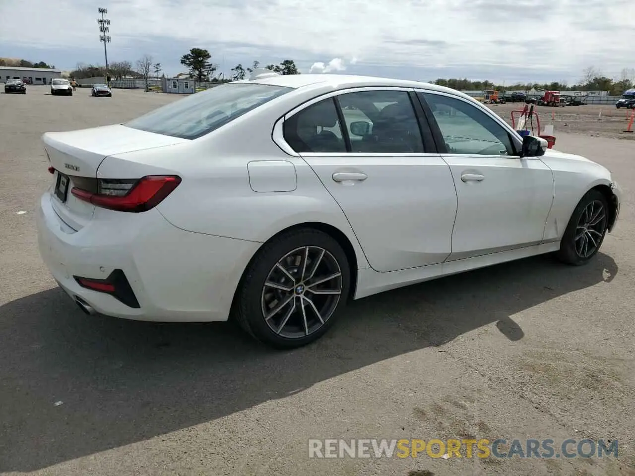 3 fotografías del automóvil dañado 3MW5R7J05M8B98568 BMW 3 SERIES 2021
