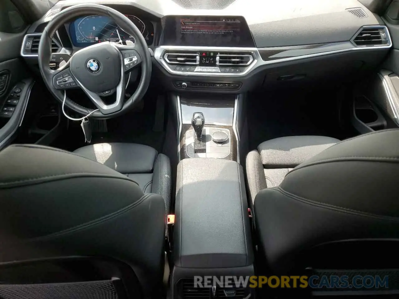 8 fotografías del automóvil dañado 3MW5R7J05M8B98568 BMW 3 SERIES 2021