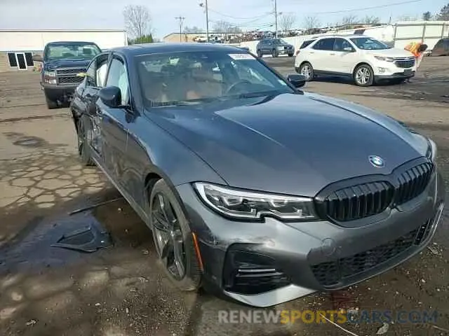 11 fotografías del automóvil dañado 3MW5R7J05M8C01209 BMW 3 SERIES 2021