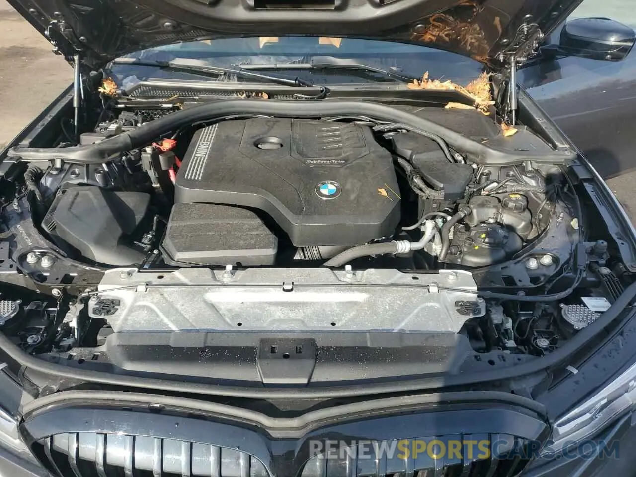 12 fotografías del automóvil dañado 3MW5R7J05M8C01209 BMW 3 SERIES 2021
