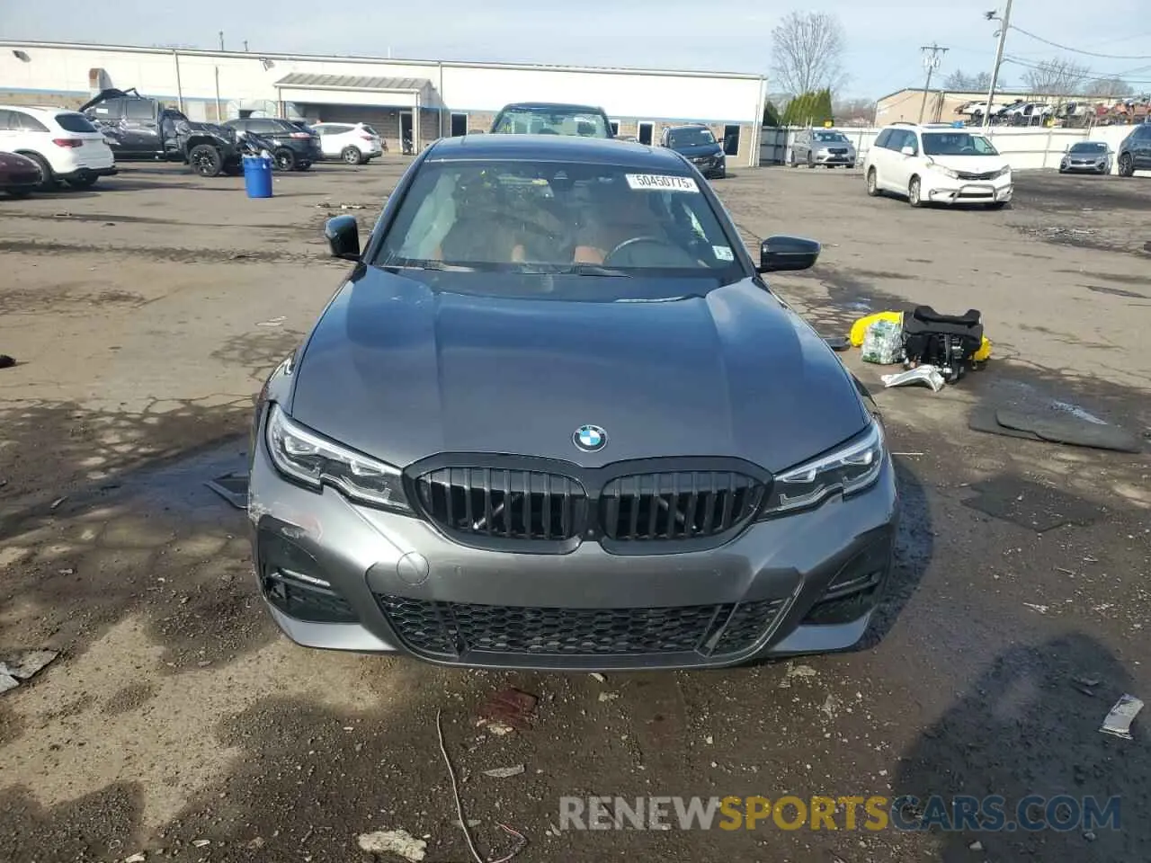 5 fotografías del automóvil dañado 3MW5R7J05M8C01209 BMW 3 SERIES 2021