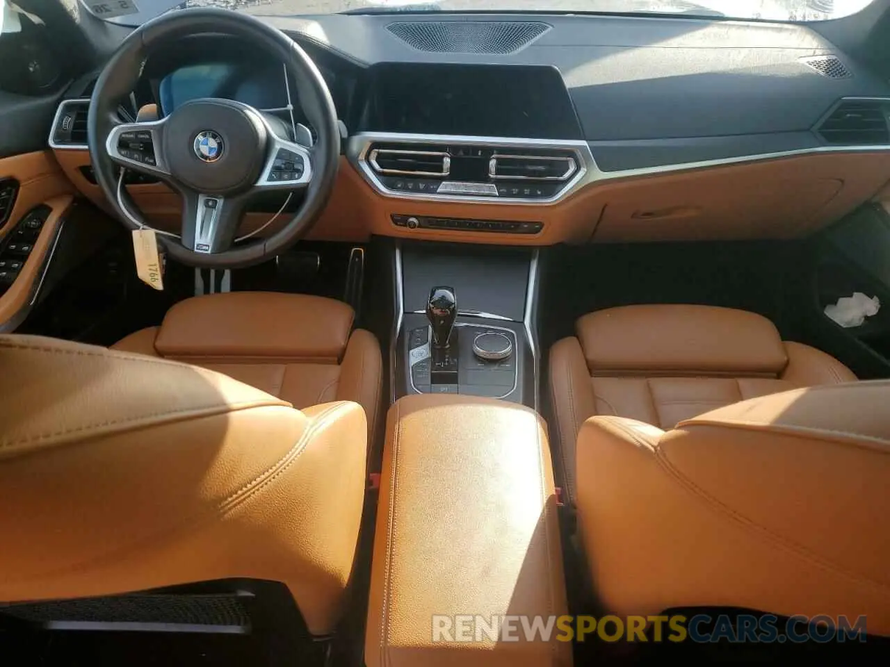 8 fotografías del automóvil dañado 3MW5R7J05M8C01209 BMW 3 SERIES 2021