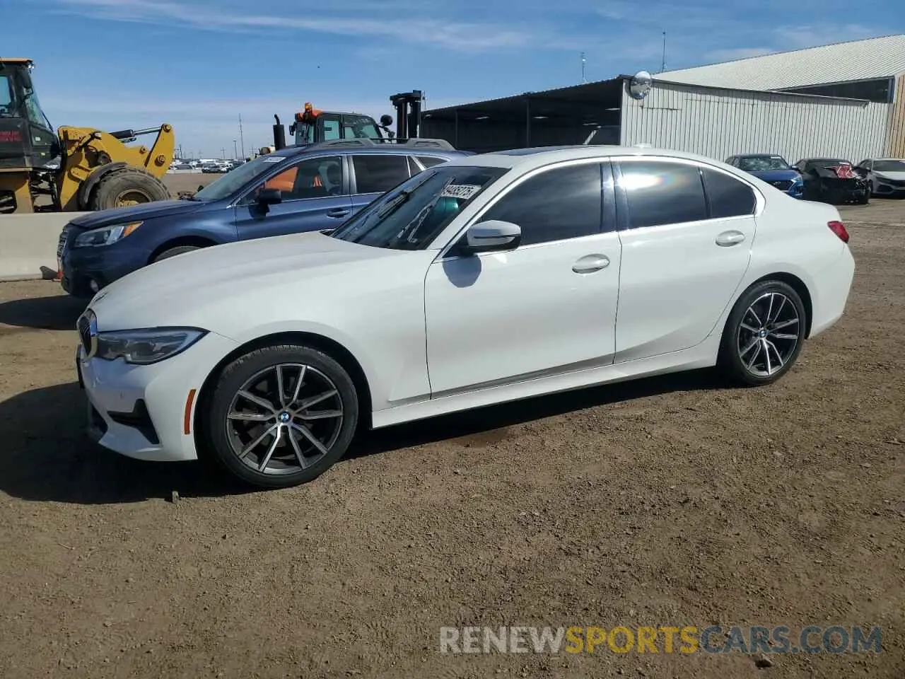 1 fotografías del automóvil dañado 3MW5R7J06M8C11375 BMW 3 SERIES 2021