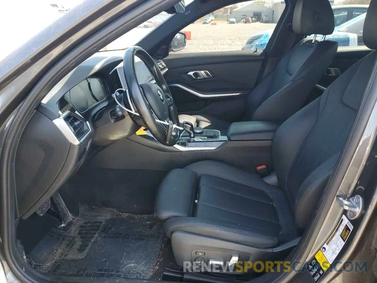 7 fotografías del automóvil dañado 3MW5R7J08M8B51129 BMW 3 SERIES 2021