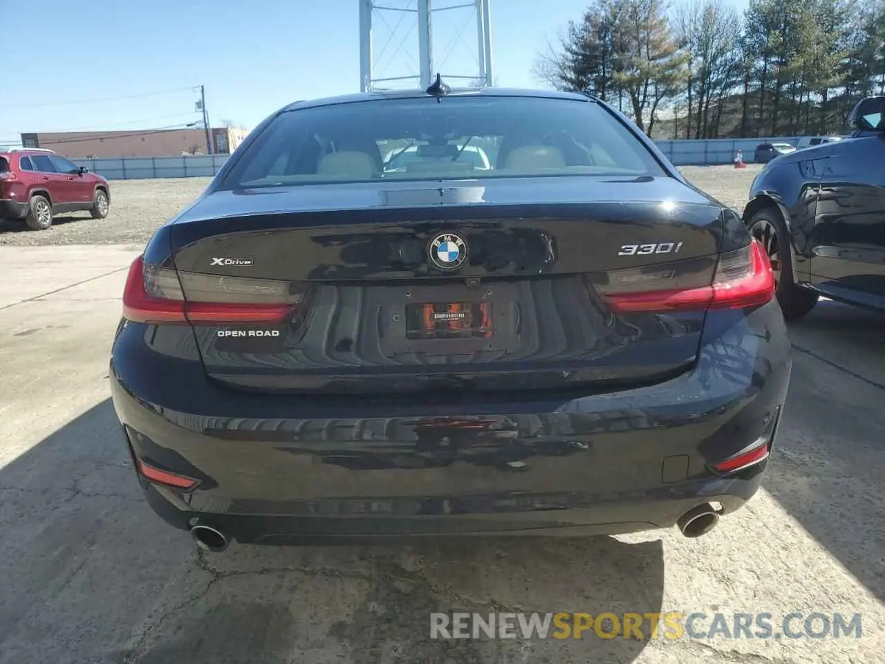 6 fotografías del automóvil dañado 3MW5R7J08M8B84888 BMW 3 SERIES 2021