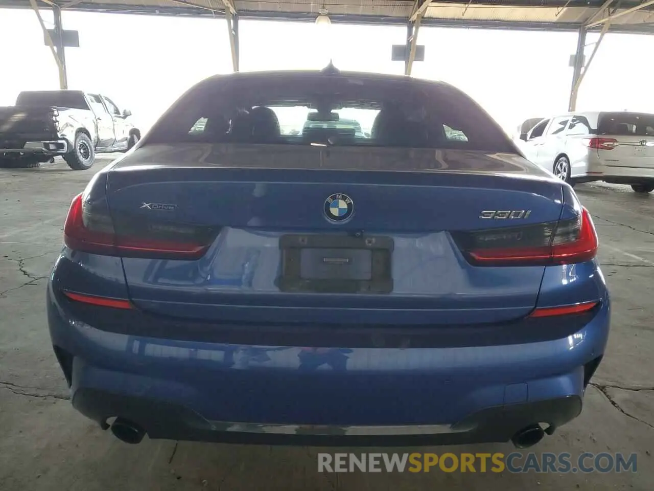 6 fotografías del automóvil dañado 3MW5R7J09M8B67209 BMW 3 SERIES 2021