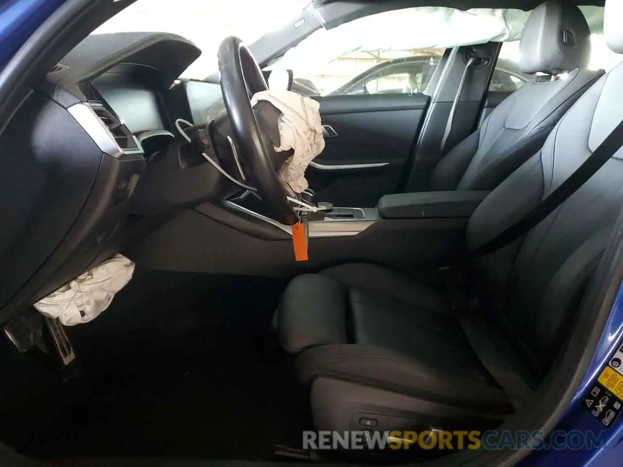 7 fotografías del automóvil dañado 3MW5R7J09M8B67209 BMW 3 SERIES 2021