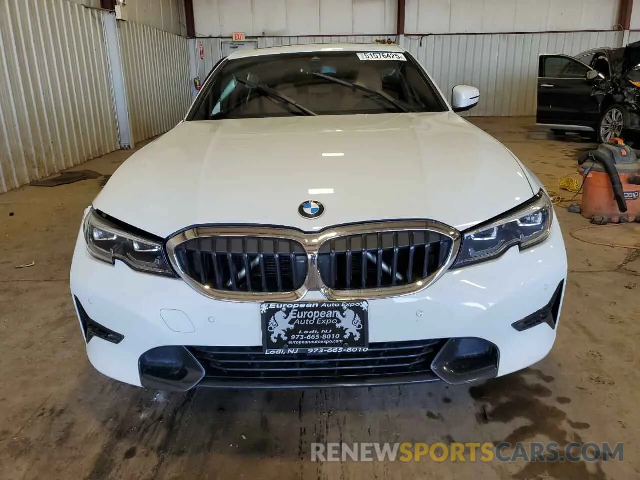 5 fotografías del automóvil dañado 3MW5R7J09M8C12553 BMW 3 SERIES 2021