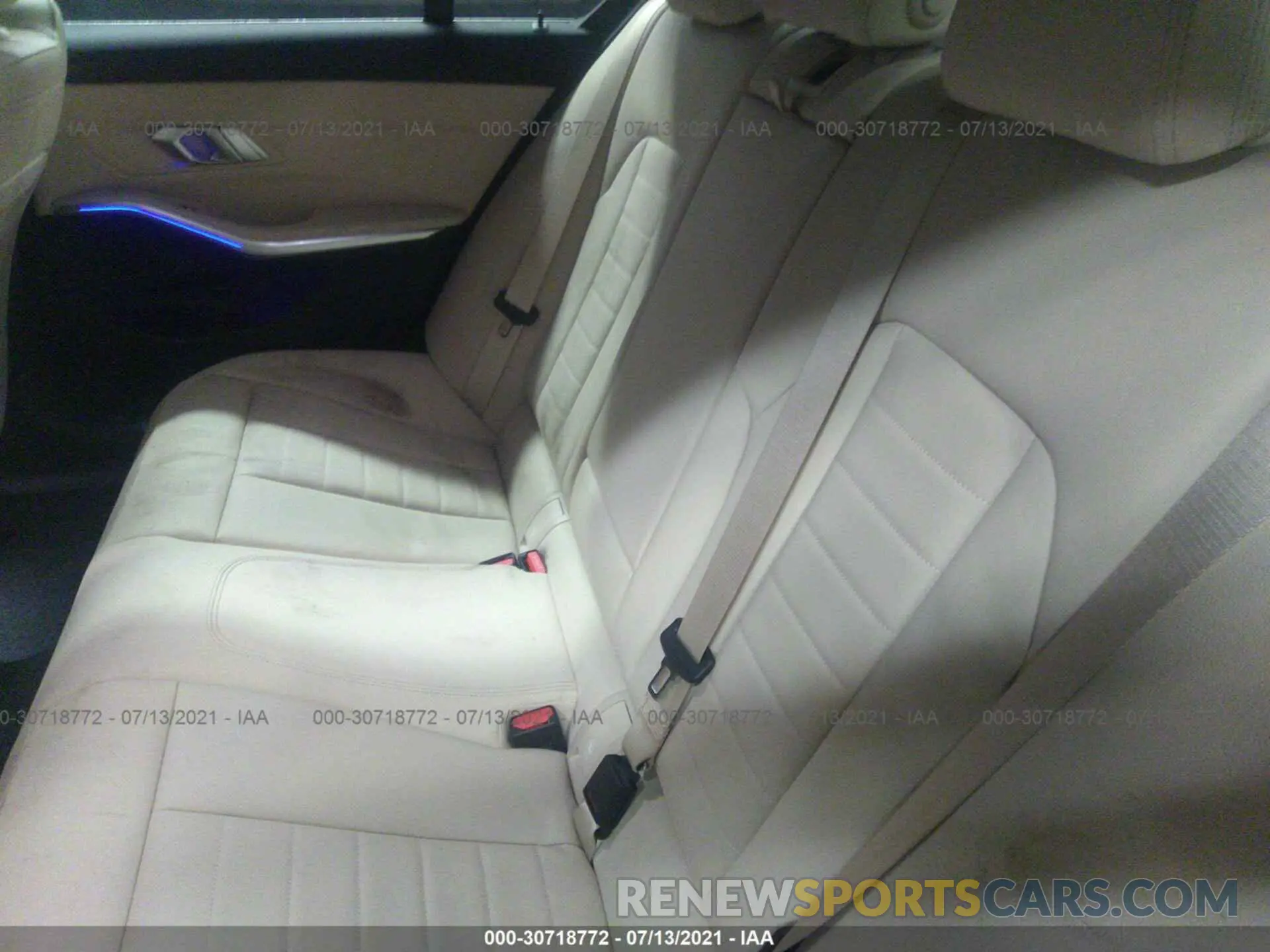8 fotografías del automóvil dañado 3MW5R7J0XM8B58602 BMW 3 SERIES 2021