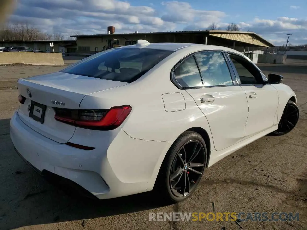 3 fotografías del automóvil dañado 3MW5R7J0XM8B61175 BMW 3 SERIES 2021