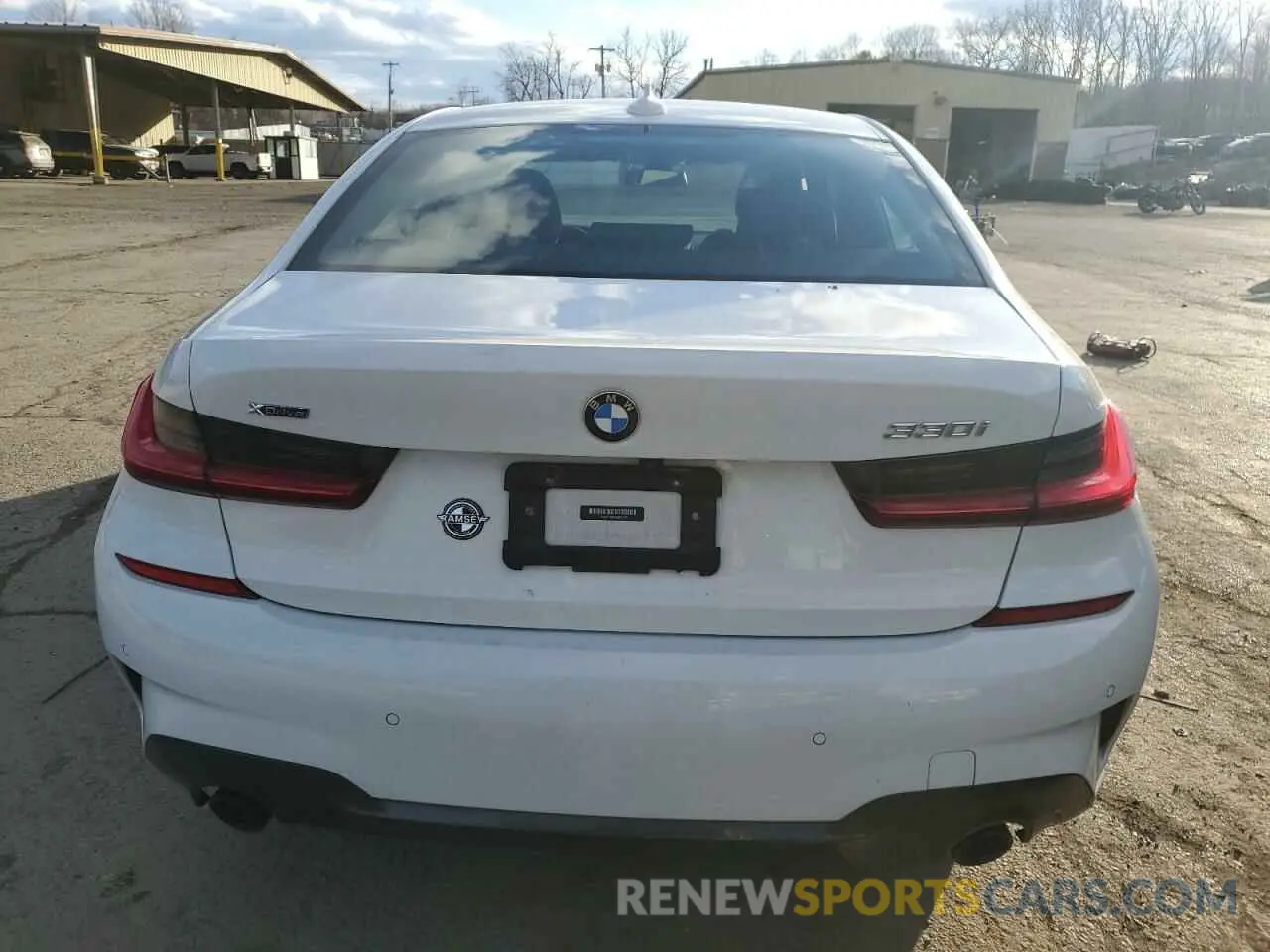 6 fotografías del automóvil dañado 3MW5R7J0XM8B61175 BMW 3 SERIES 2021