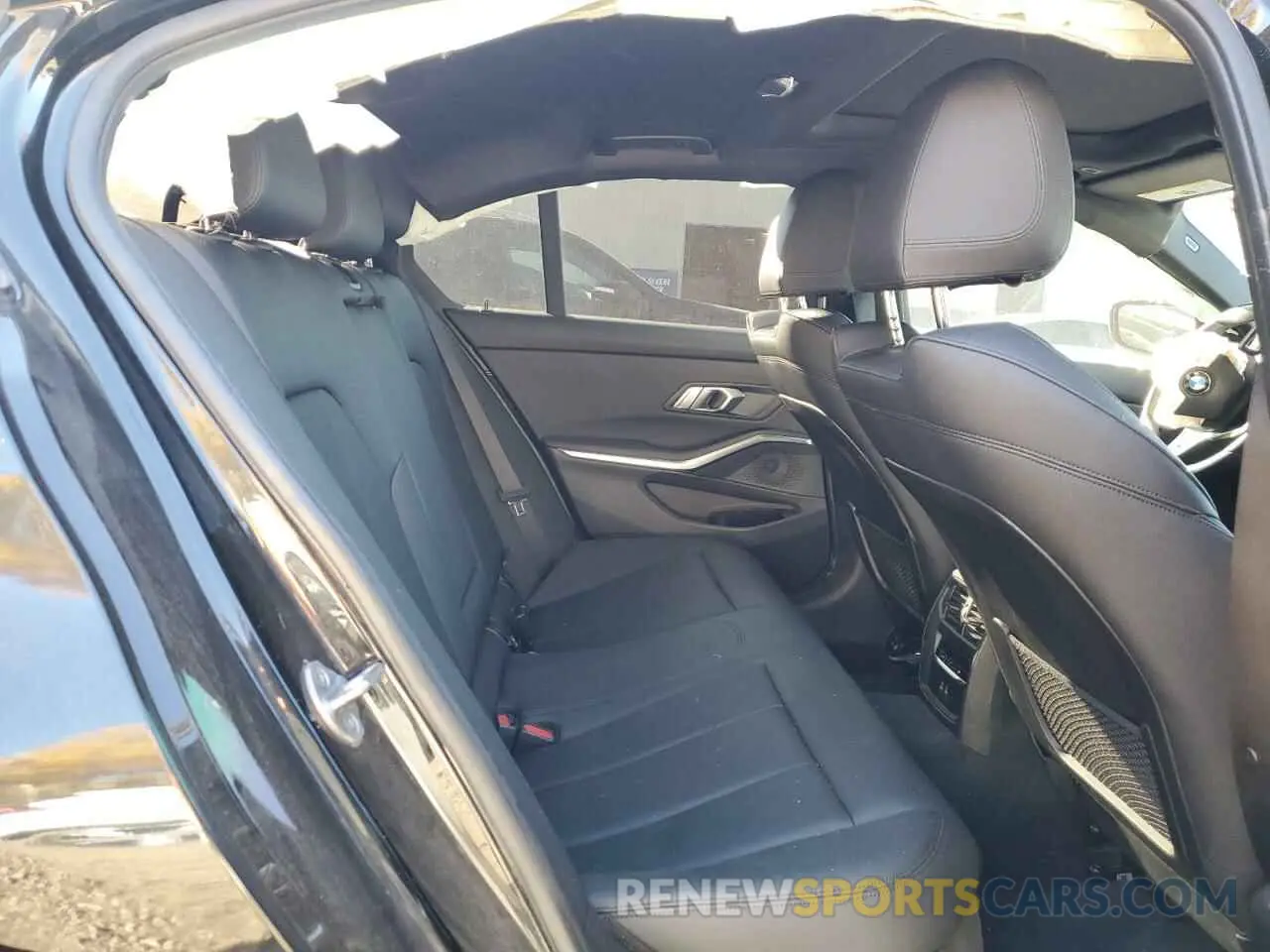 10 fotografías del automóvil dañado 3MW5R7J0XM8C10780 BMW 3 SERIES 2021