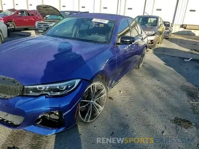 10 fotografías del automóvil dañado 3MW5R7J0XM8C14425 BMW 3 SERIES 2021