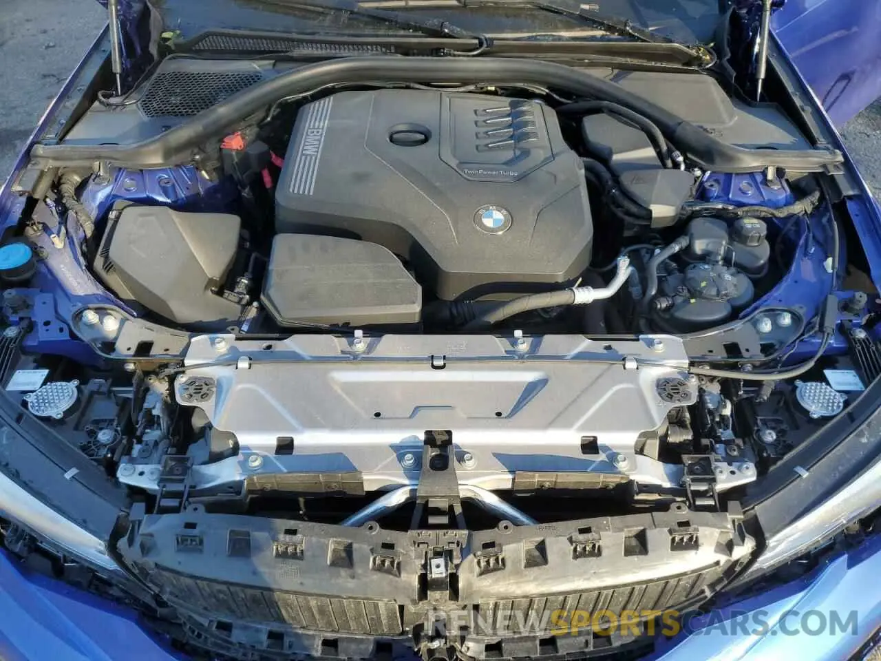 12 fotografías del automóvil dañado 3MW5R7J0XM8C14425 BMW 3 SERIES 2021