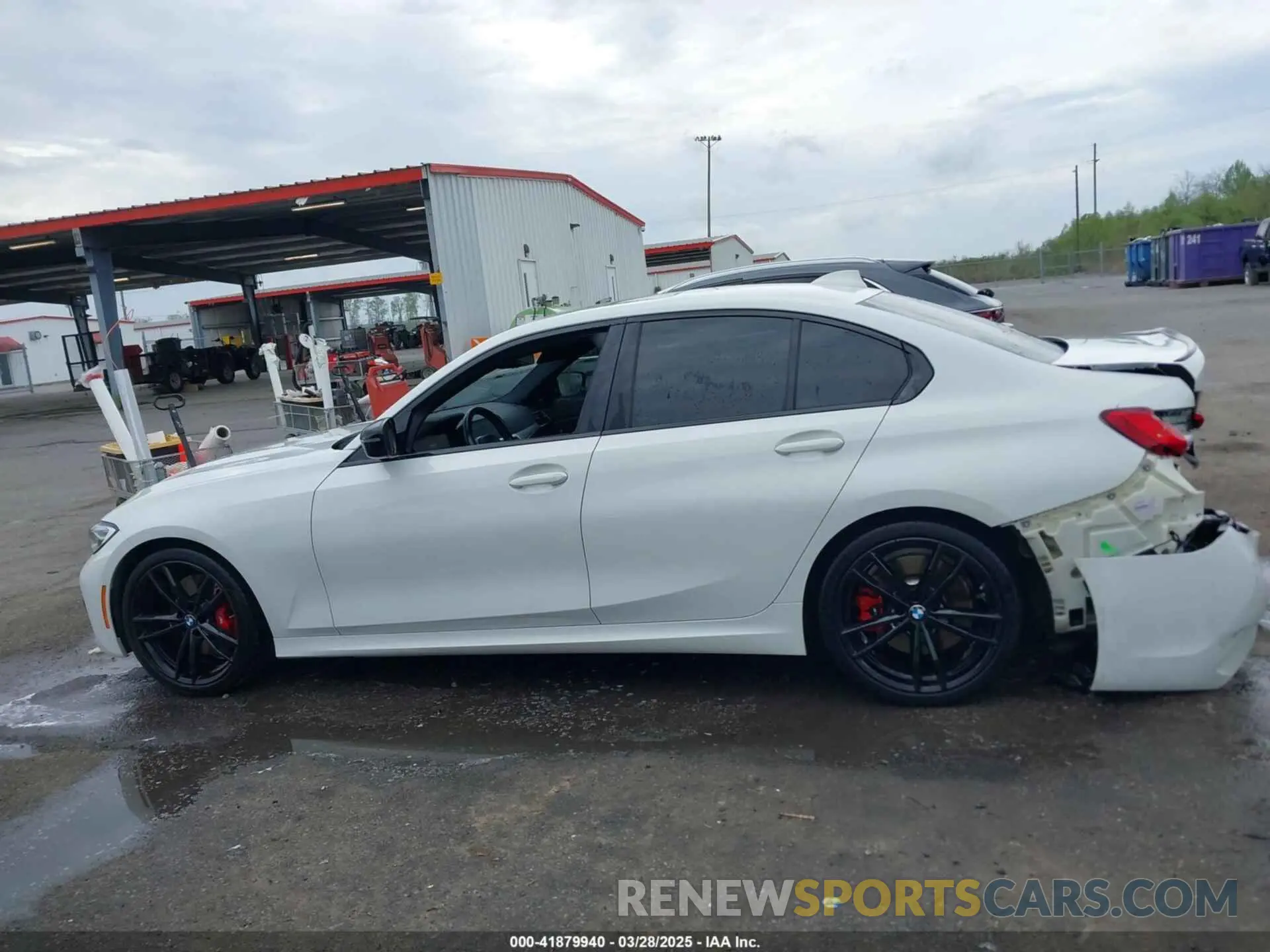 14 fotografías del automóvil dañado 3MW5U7J01M8B74069 BMW 3 SERIES 2021