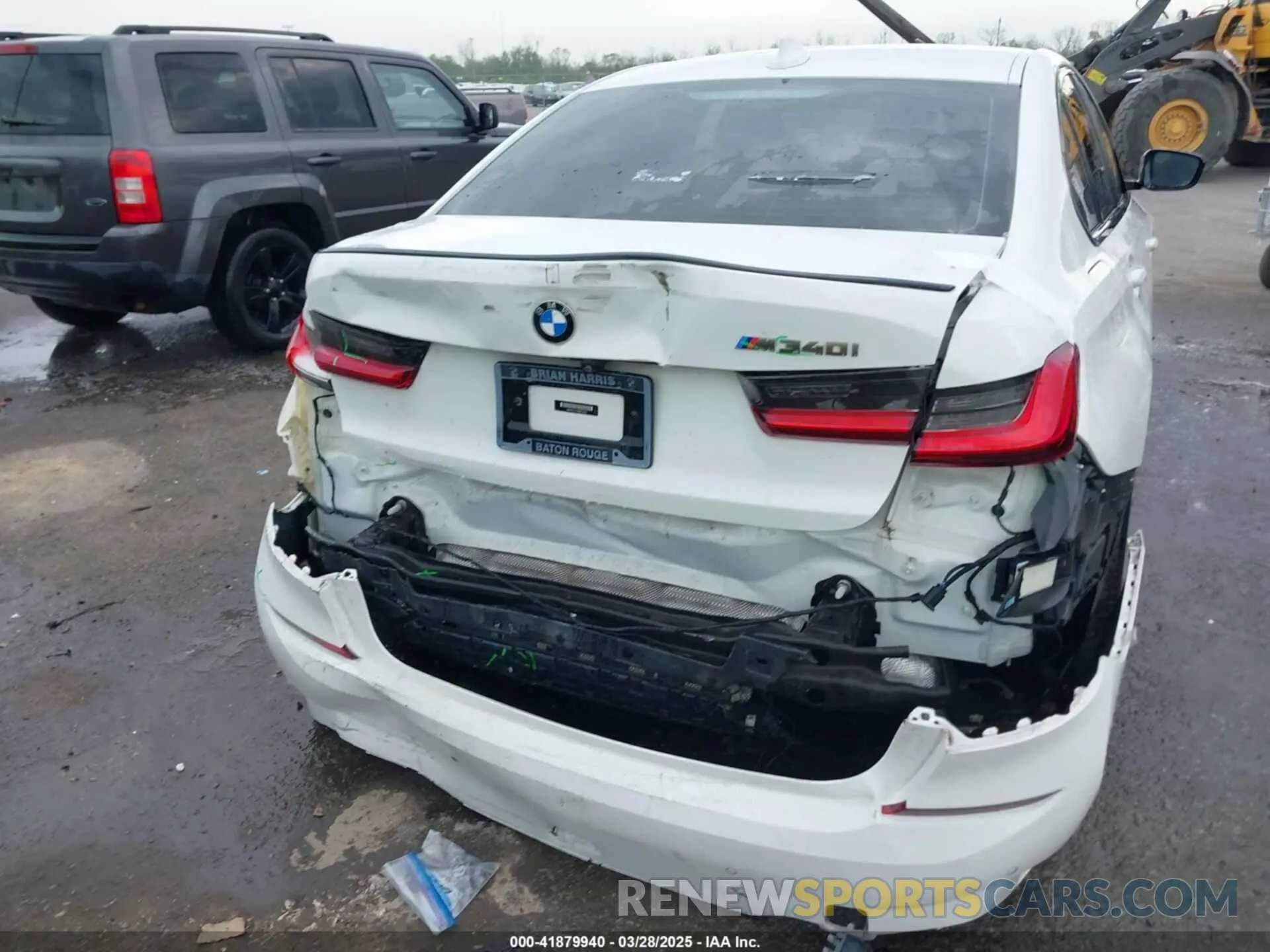 6 fotografías del automóvil dañado 3MW5U7J01M8B74069 BMW 3 SERIES 2021