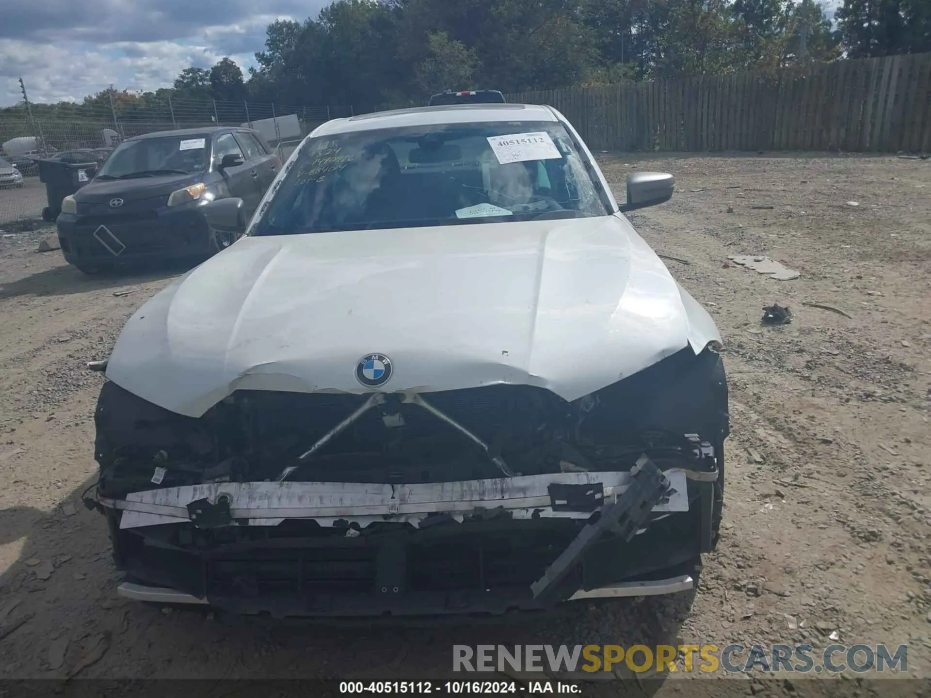 12 fotografías del automóvil dañado 3MW5U7J04M8B84014 BMW 3 SERIES 2021