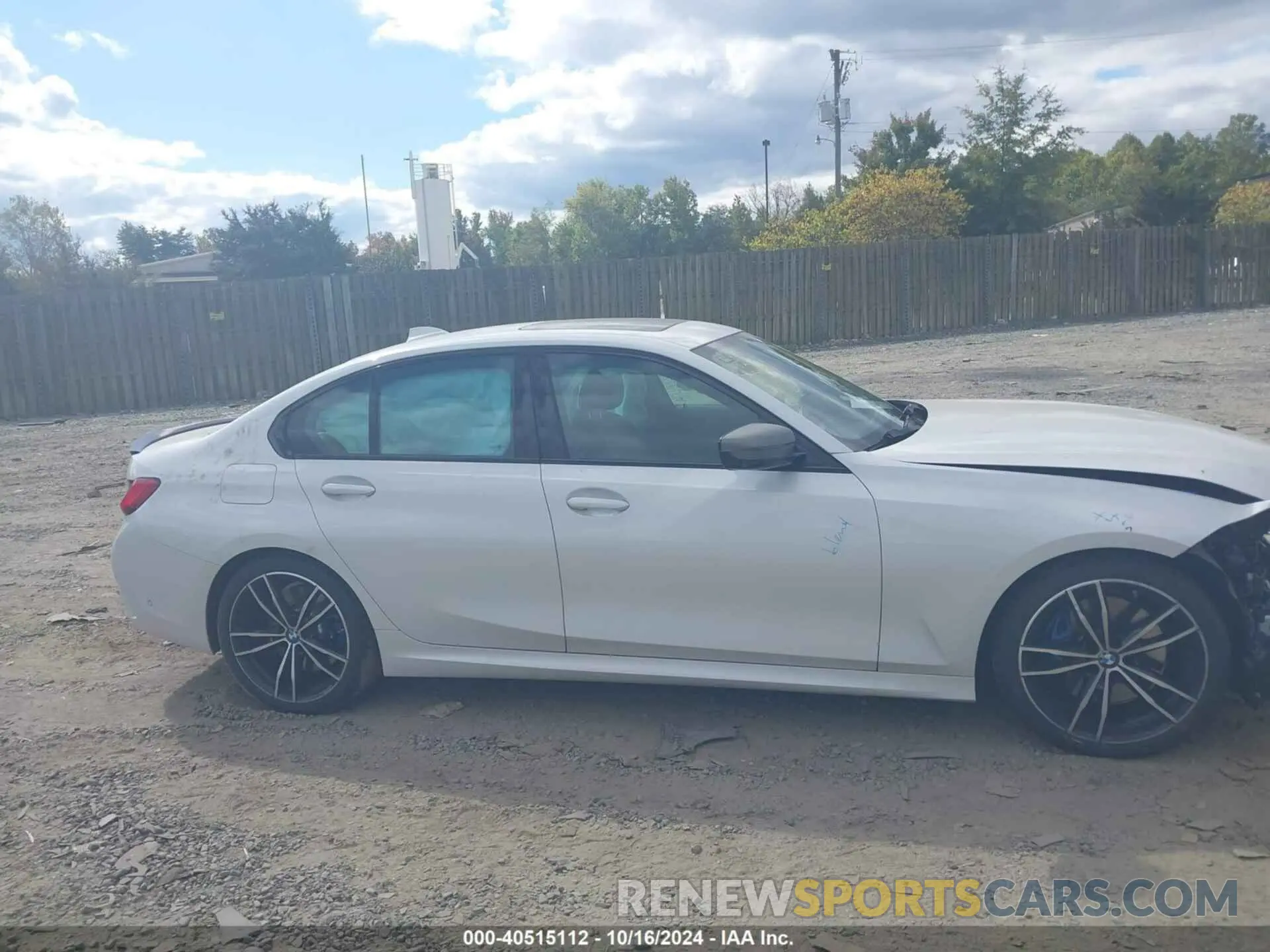 13 fotografías del automóvil dañado 3MW5U7J04M8B84014 BMW 3 SERIES 2021