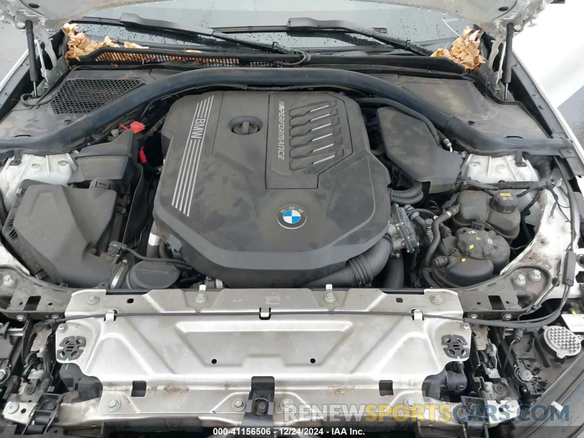 10 fotografías del automóvil dañado 3MW5U7J05M8B53273 BMW 3 SERIES 2021