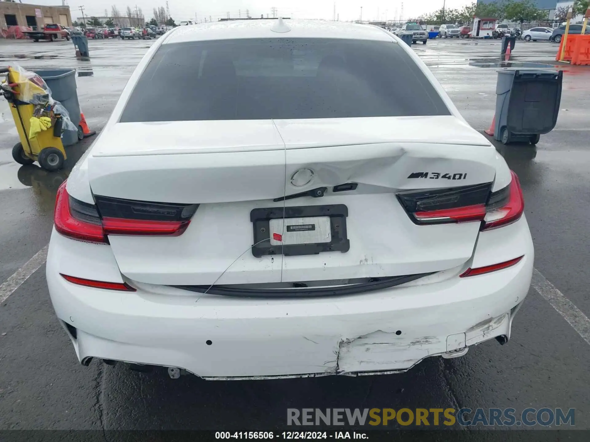 17 fotografías del automóvil dañado 3MW5U7J05M8B53273 BMW 3 SERIES 2021
