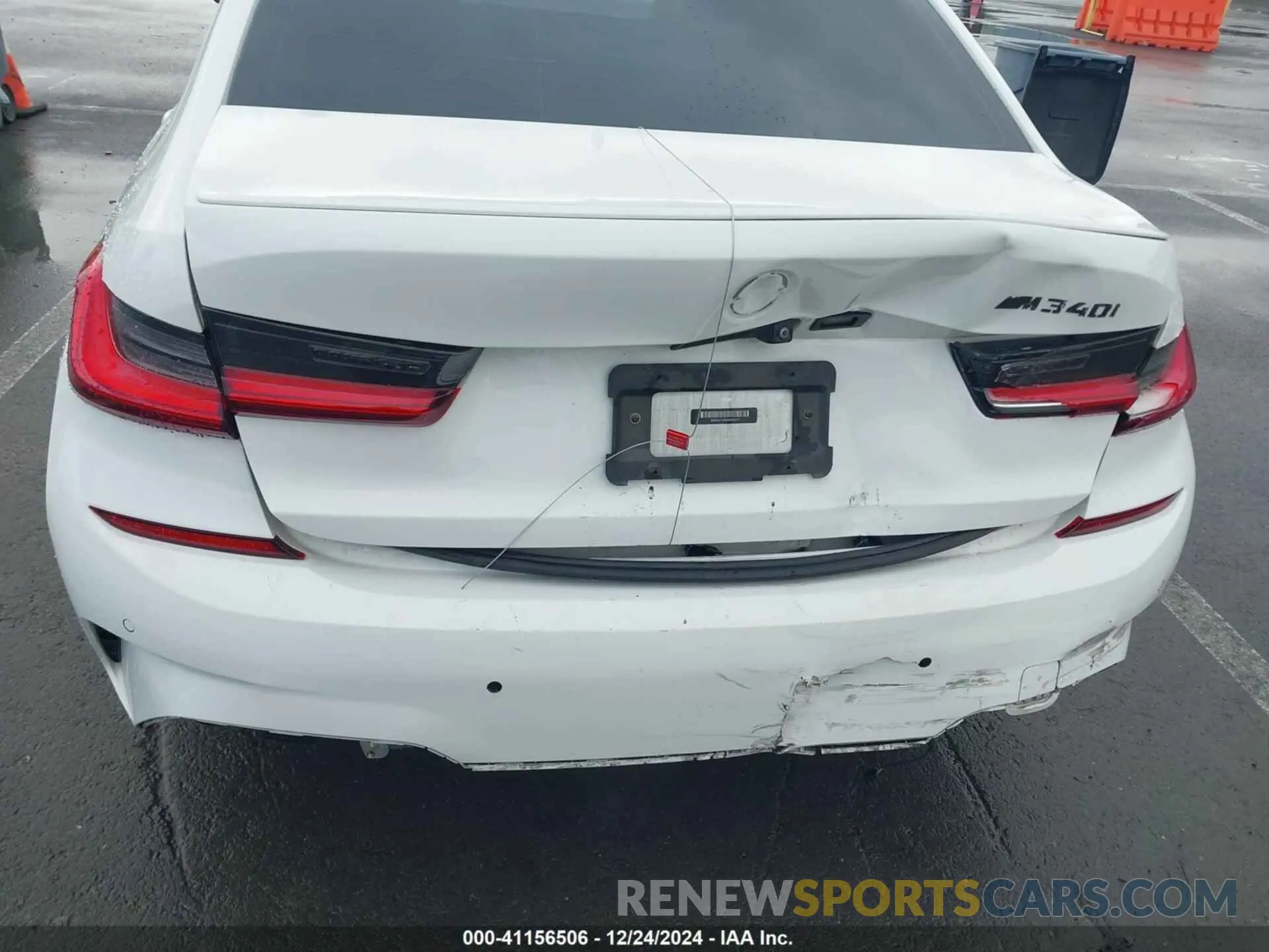 6 fotografías del automóvil dañado 3MW5U7J05M8B53273 BMW 3 SERIES 2021