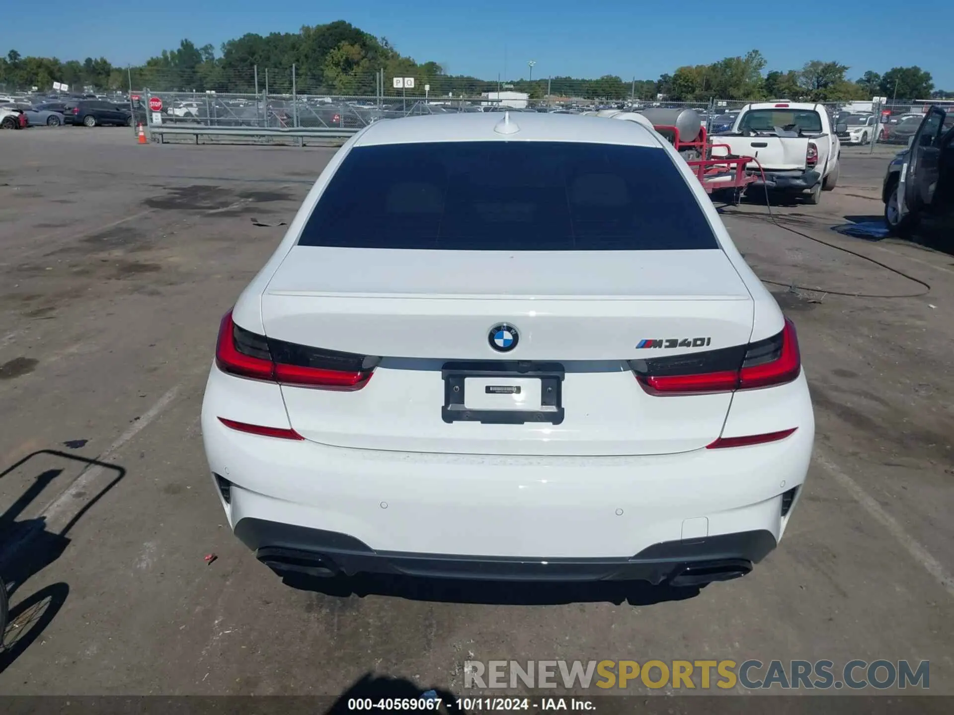 16 fotografías del automóvil dañado 3MW5U7J07M8C12419 BMW 3 SERIES 2021