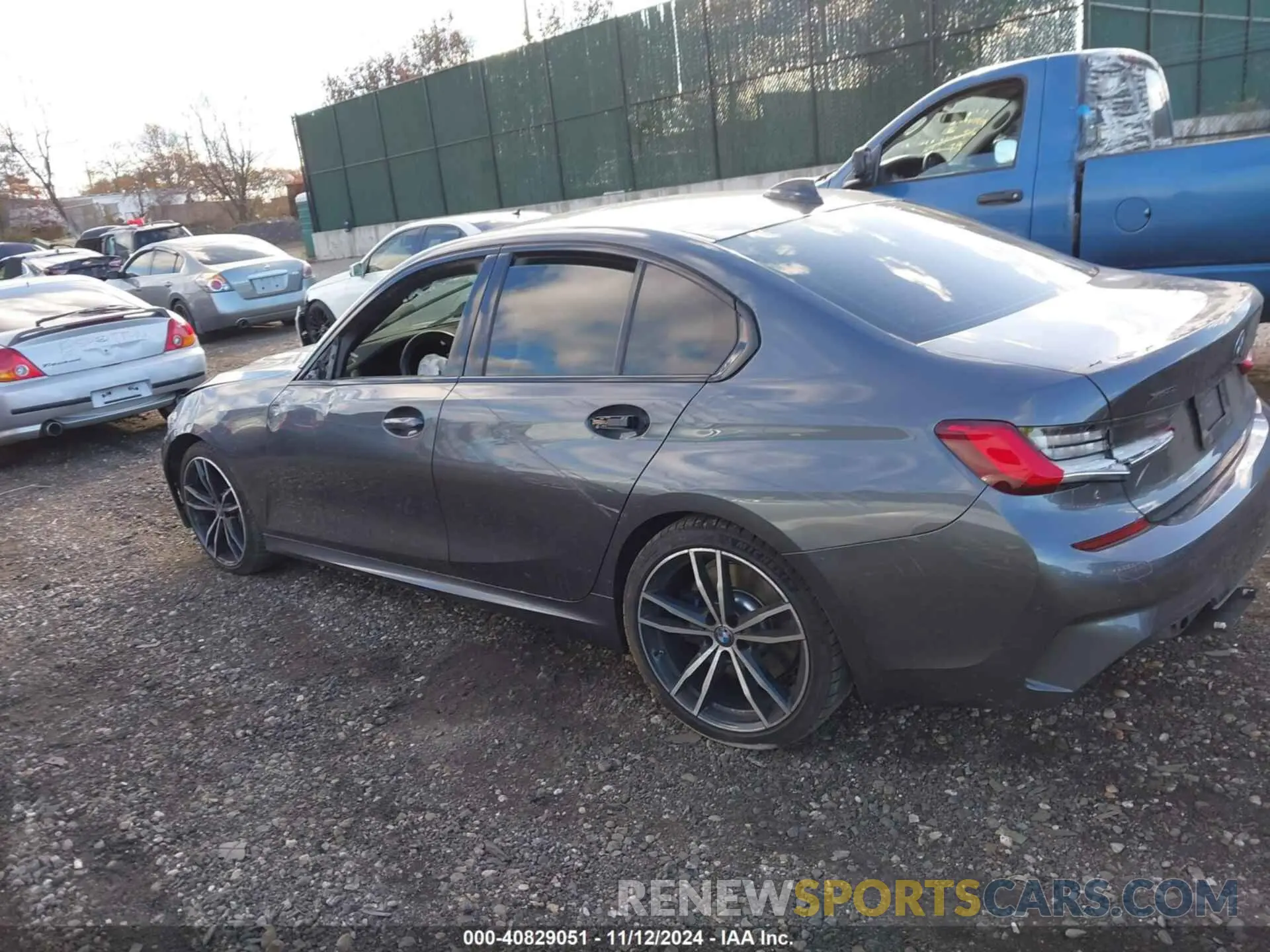 14 fotografías del automóvil dañado 3MW5U9J00M8B54195 BMW 3 SERIES 2021