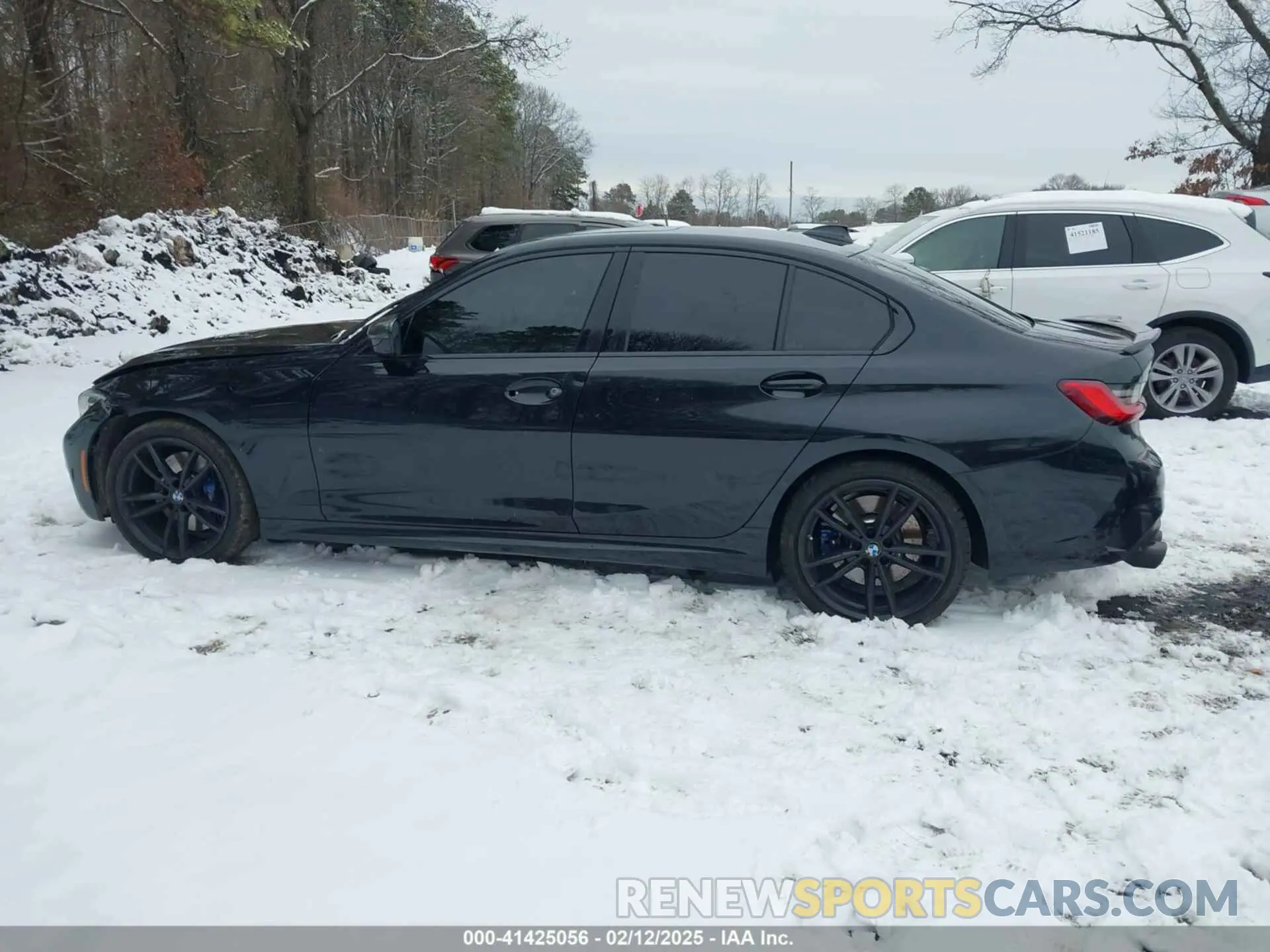 14 fotografías del automóvil dañado 3MW5U9J01M8B63472 BMW 3 SERIES 2021