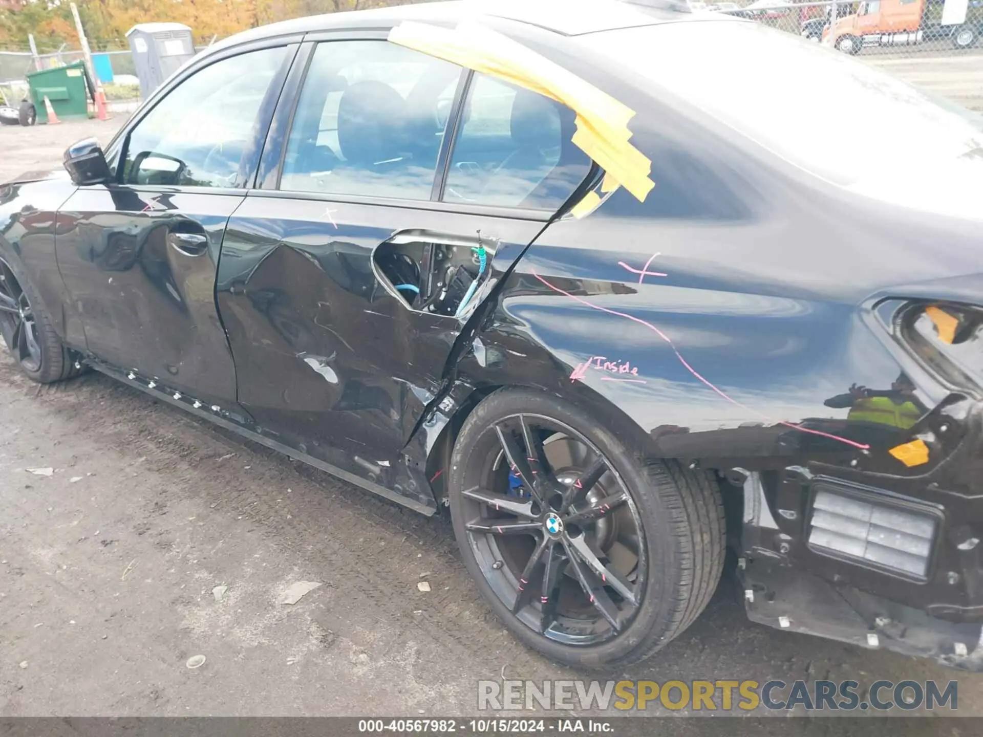 6 fotografías del automóvil dañado 3MW5U9J05M8B57447 BMW 3 SERIES 2021