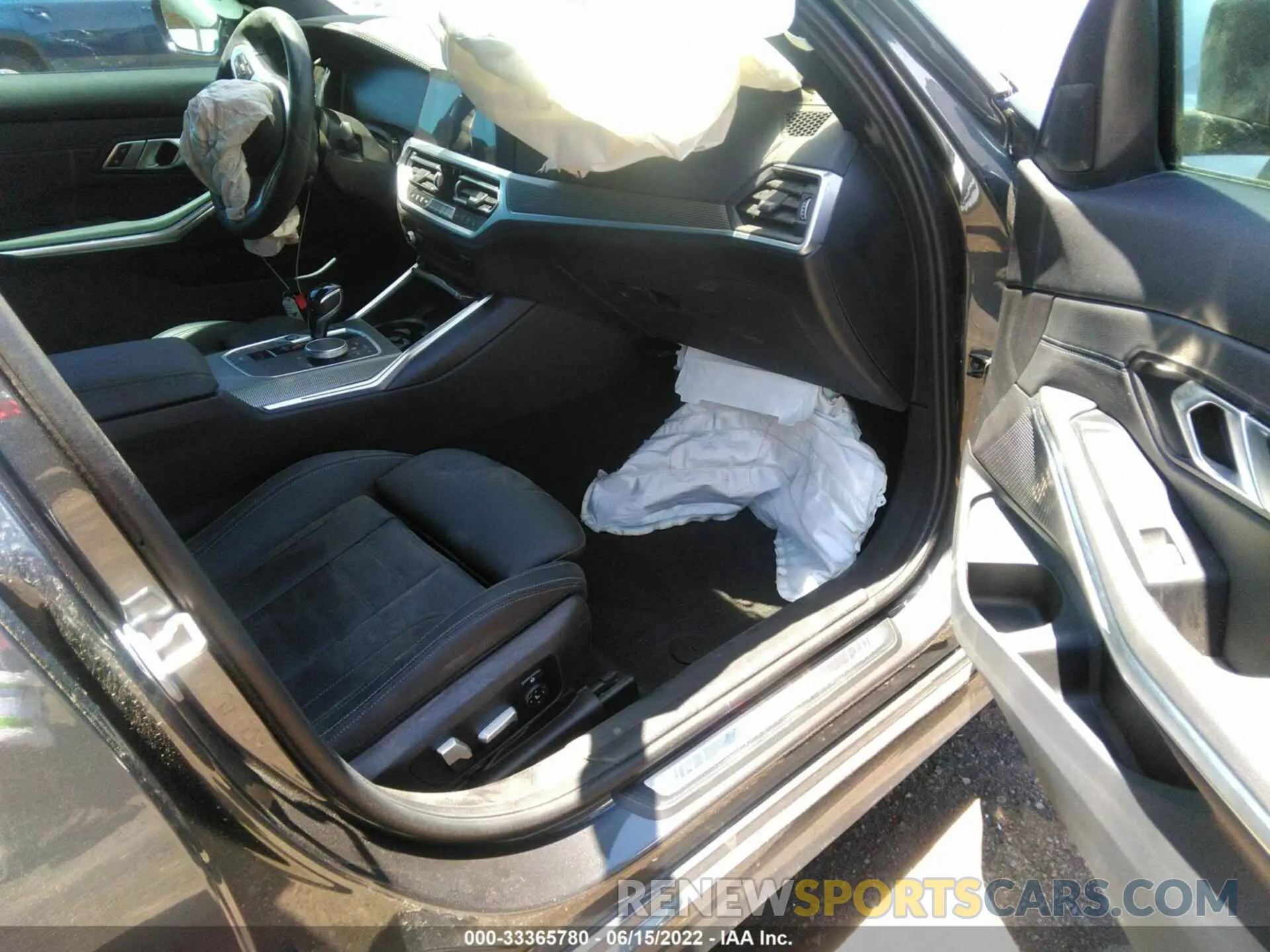 5 fotografías del automóvil dañado 3MW5U9J06M8B62589 BMW 3 SERIES 2021