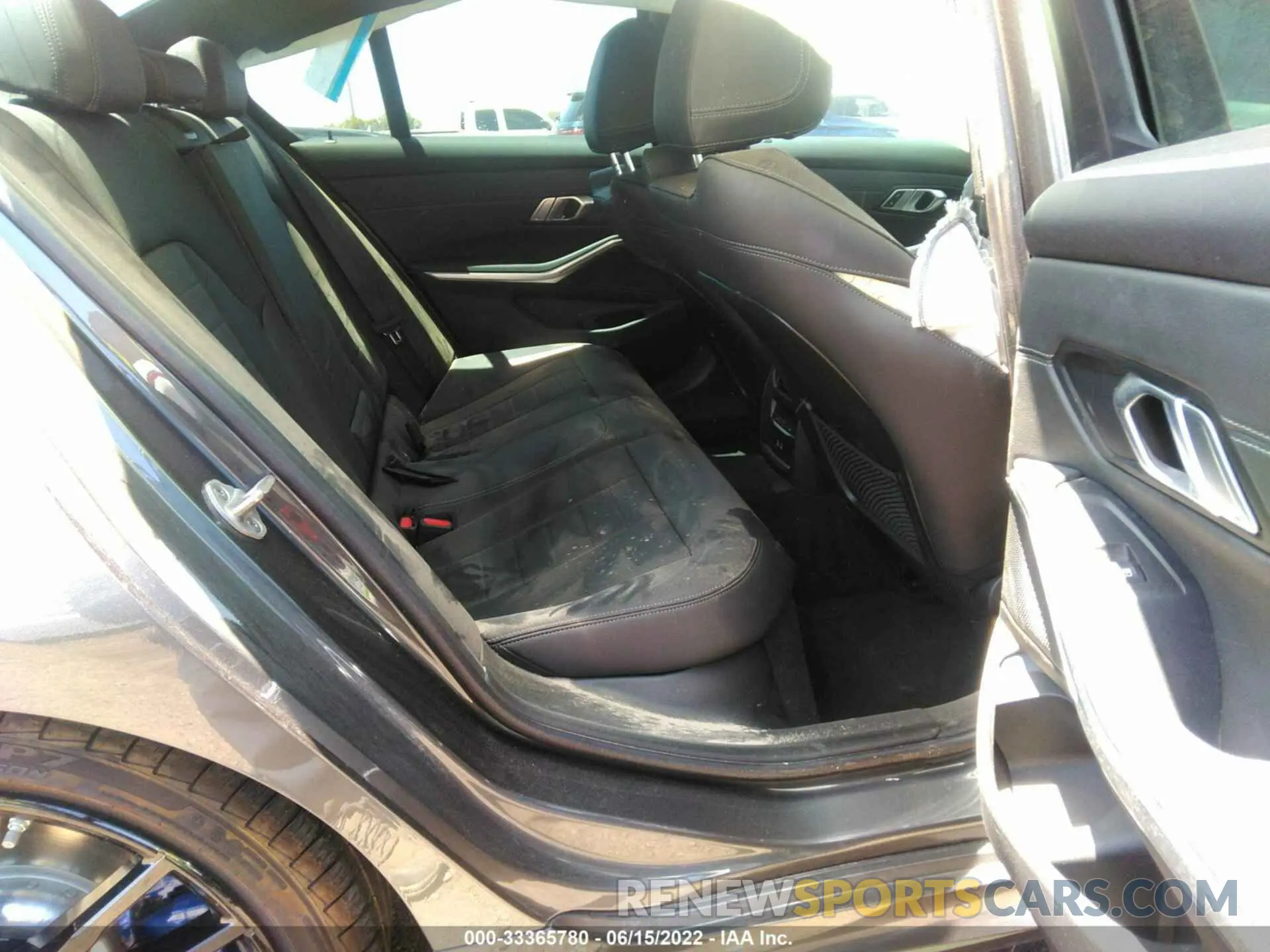 8 fotografías del automóvil dañado 3MW5U9J06M8B62589 BMW 3 SERIES 2021