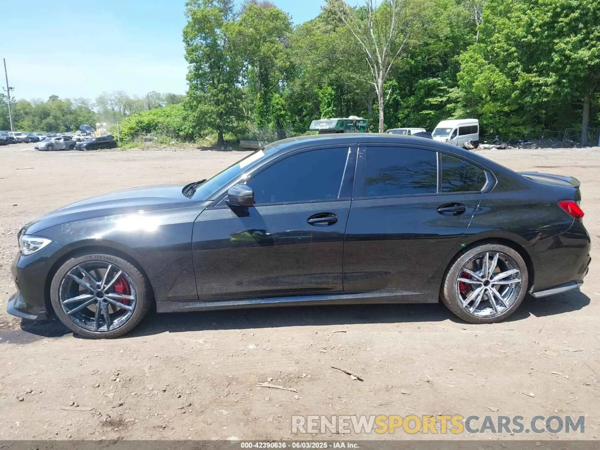 14 fotografías del automóvil dañado 3MW5U9J09M8B72761 BMW 3 SERIES 2021