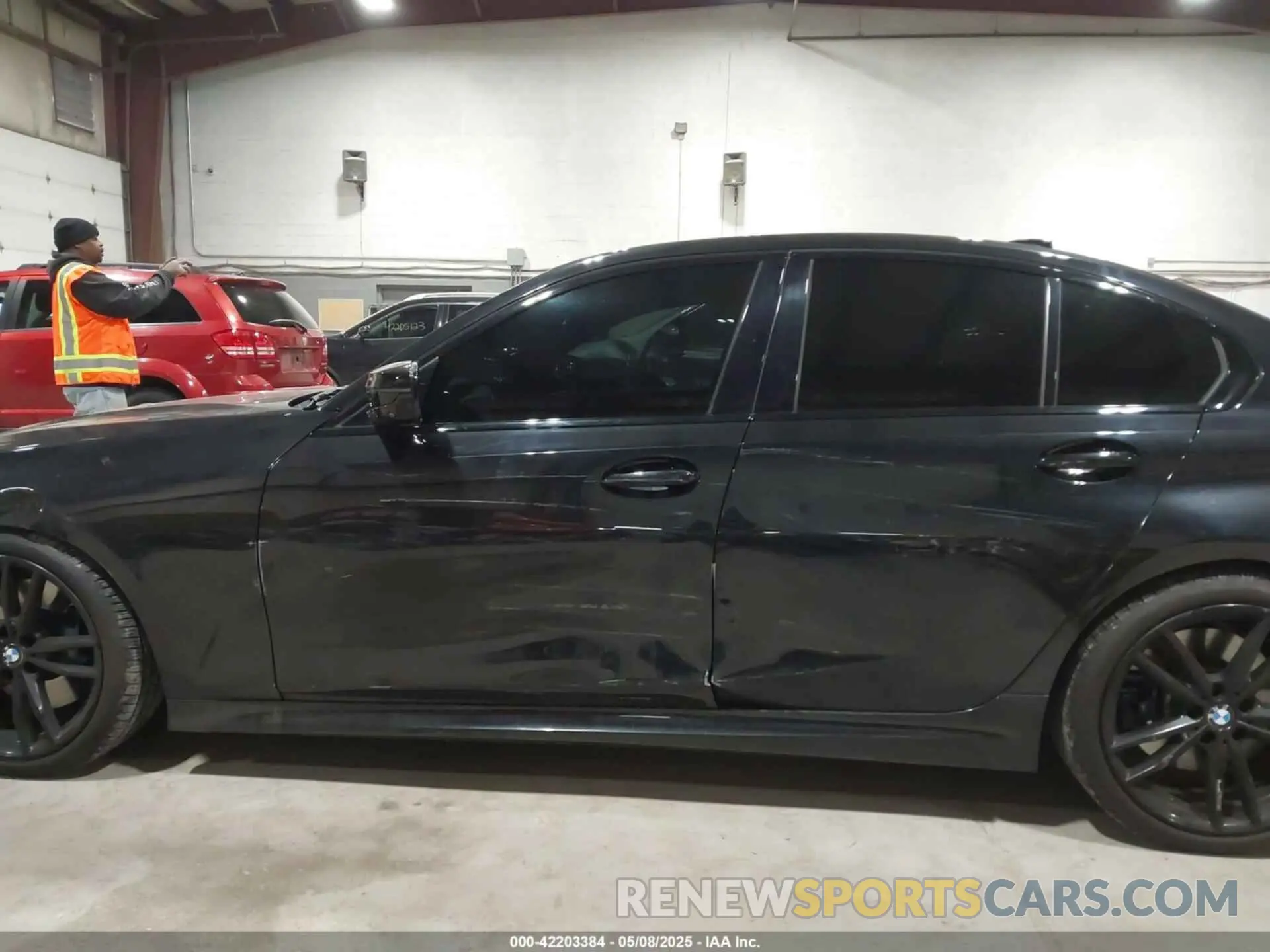 19 fotografías del automóvil dañado 3MW5U9J09M8B91584 BMW 3 SERIES 2021